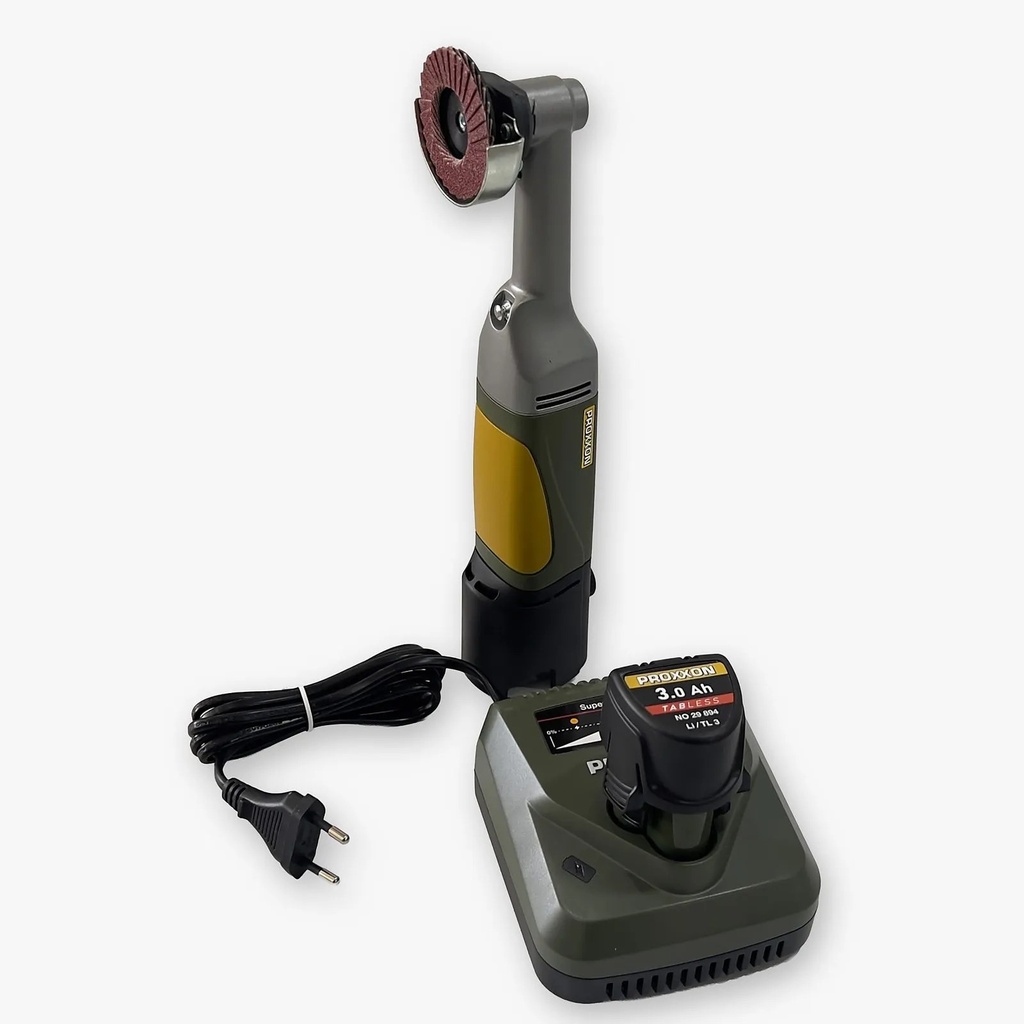 Proxxon Set LHW/A Long Neck Angle Grinder with Battery and Charger
