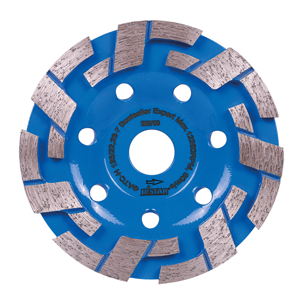 [17015424010] Distar DGS-S Bestseller Expert Diamond Grinding Cup ∅125mm