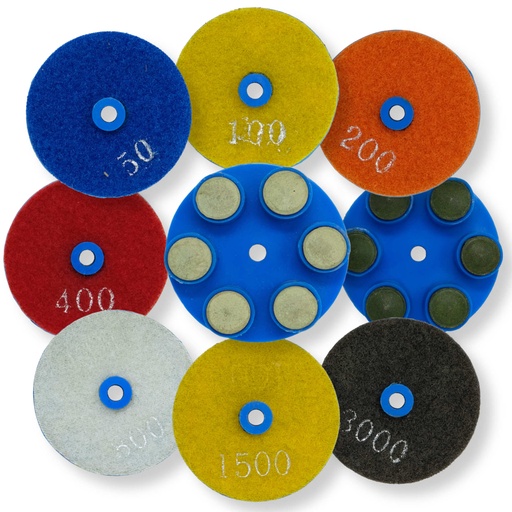 Polishing Resin Tool 6 Dot 60mm