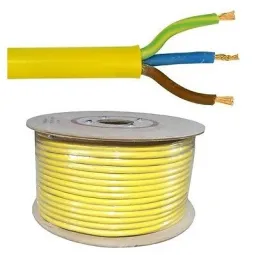 Cable Artic Flex Yellow PVC 3x2.5-4sq mm (110V)