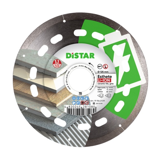 [11115421011] Distar 1A1R Esthete Li-ion Diamond Blade