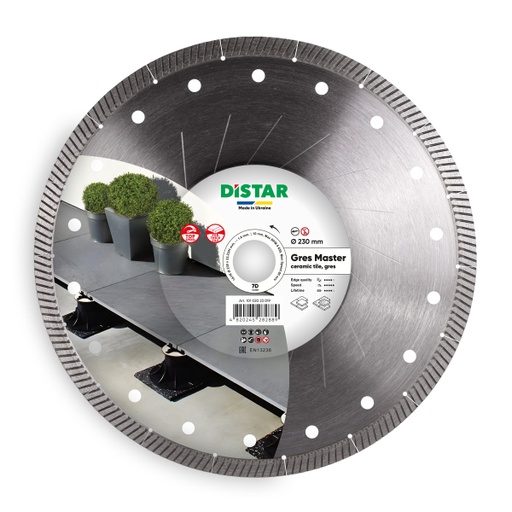 [81120528026] Distar 1A1R Gres Master Diamond Blade ∅230