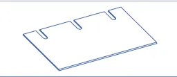 Blade 200 x 100 x 1.5, for SC20