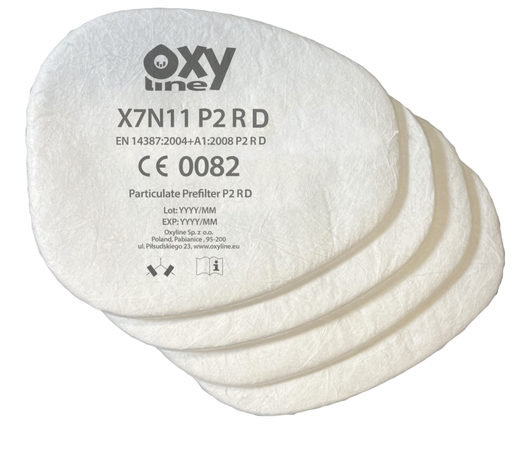 [OXYX7N11P2RD] Pre-Filter X7N11 P2 R D (pack of 4)