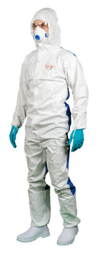 Protective coverall, Cat. III, Type 5, 6 OxyChem C250