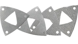 TRIANGLE-SHAPED CORNERPRO TOOL ELECTROPLATED BOND VELCRO