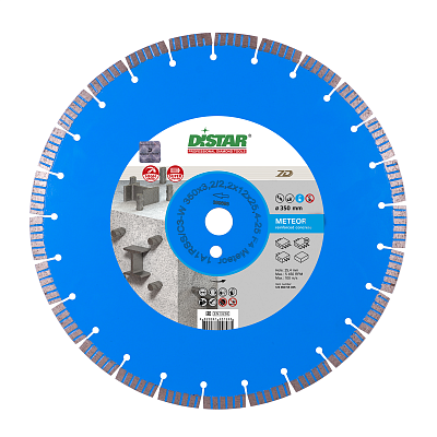 Distar 1A1RSS/C3-W Meteor ∅300-600mm Diamond Blade