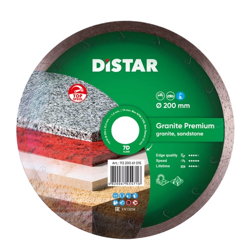 Distar 1A1R Granite Premium Diamond Blade ∅125-400mm