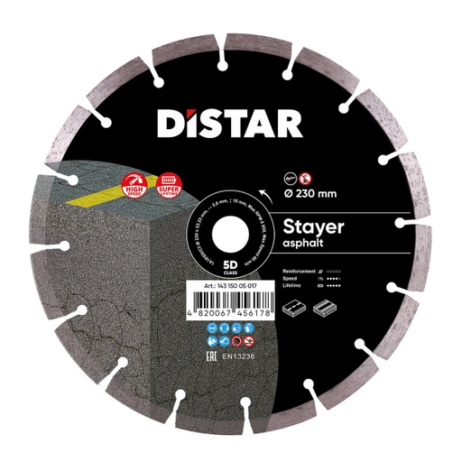 [14315005017] Distar 1A1RSS Stayer Diamond Blade ∅230mm