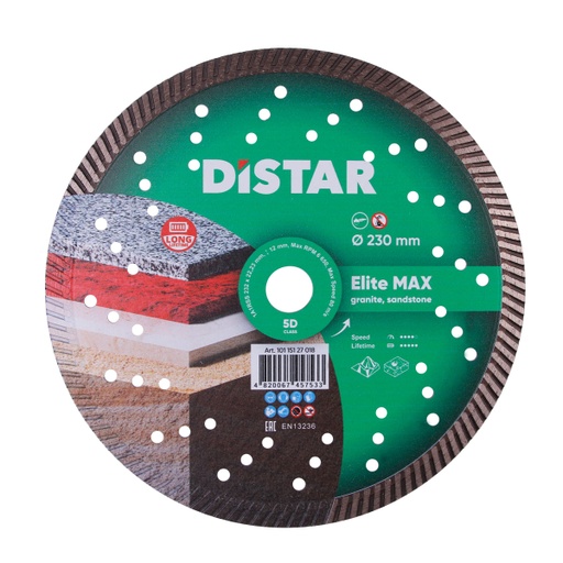 [10115127018] Distar Turbo Elite Max Diamond Blade ∅230mm