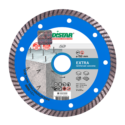 Distar Turbo Extra ∅115-180mm Diamond Blade