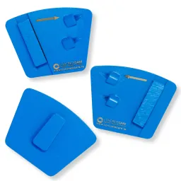 Diamond Tool Easy Fit PCD 2x1/4+1bar Segment