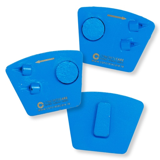 Diamond Tool Easy Fit PCD 2x1/4+1round Segment