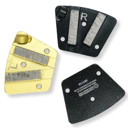 Diamond Tool Trapezoid PCD 1x1/2+2 Segments